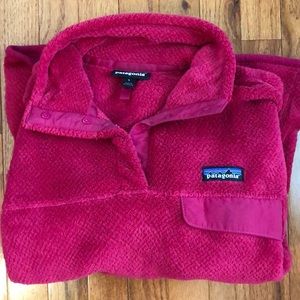 Hot Pink Re-Tool Snap Patagonia Pullover